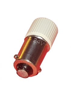 LED bulb with white Ba9s cap 24Vac/cc | ADAJUSA | price 2