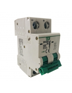 MCB circuit breaker 2 poles 2A DC -  LS