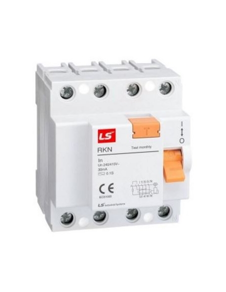 Differential 4 poles 25A 300mA Class A -  LS