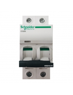 MCB circuit breaker 2 poles 32A (2x32A) IC60N C 6kA - Schneider 2