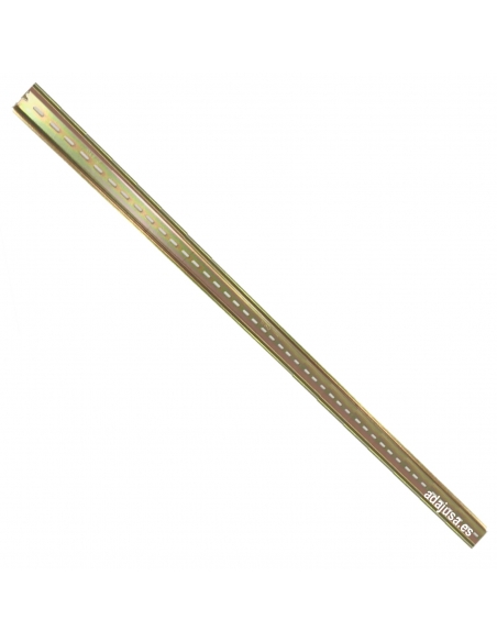 Rail DIN rainuré