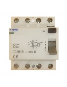 Différentiel 4 pôles (RCCB) 40Amp 30mA Super-immunisé 10kA 2