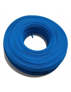 Rollo de cable flexible unipolar 6 mm2 color azul