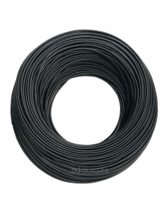 Flexible cable 1,5 mm2 unipolar black color
