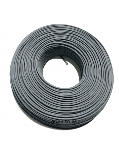 Rollo de cable flexible unipolar 2,5 mm2 color gris