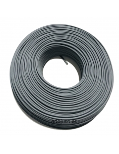 Rollo de cable flexible unipolar 6 mm2 color gris