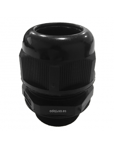 M16 black polyamide glands without nut