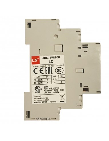 Disjoncteur à contact latéral MMS-32 1NO 1NC - LS