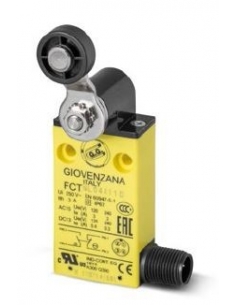 End of race lever with wheel FCT series with cable - Giovenzana 2