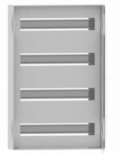 Châssis 20 modules 2 rangées 400x300 Tôle - DKC
