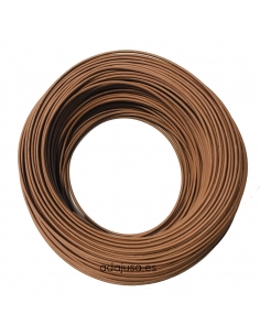 Flexible cable 1.5 mm2 unipolar brown color