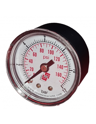 Pressure gauge 40 1/8 0-4 Kgr box in plastic - Metal Work