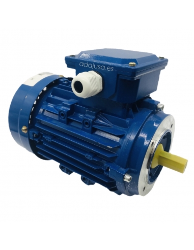 Single-phase motor 1.5Kw 2HP 230V 3000 rpm medium starting torque, Flange B14