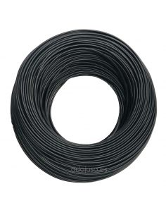 Flexible cable 1mm black top cable H05V-K roll 100m