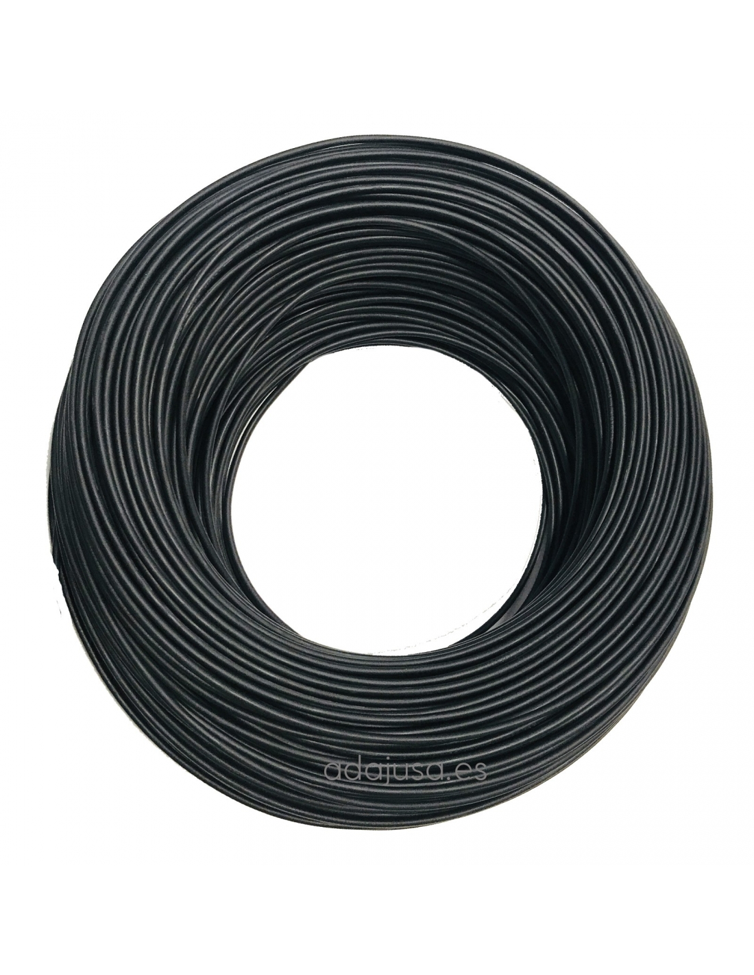 Unipolar flexible cable roll 1 mm black 100m