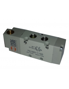 Vanne 1/4 5 voies monostable - Metal Work