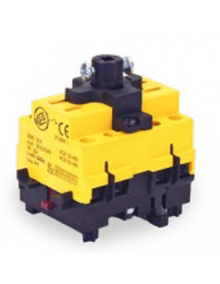 Interrupteur sectionneur 4 pôles 25A série SE fond d armoire - Giovenzana