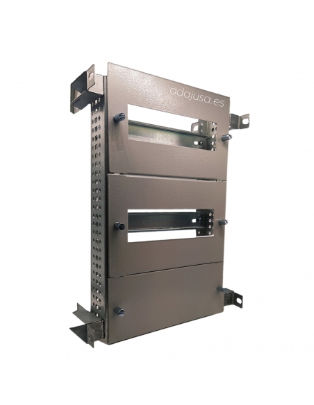 Chassis 18 modules 2 rows 400x300 Sheet metal - ASJD