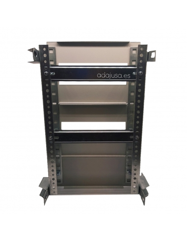 Chassis 18 modules 2 rows 400x300 Sheet metal - ASJD