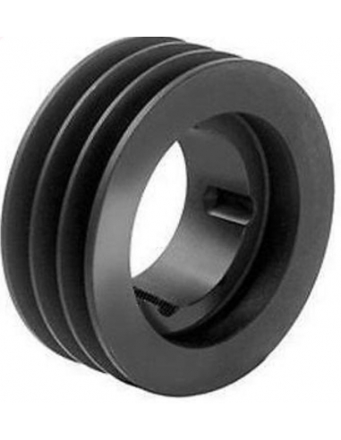 Pulley V-belt SPA 100x3 slots taper T1610 - adajusa.es