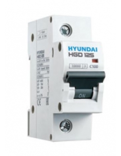 Disjoncteur magnéto-thermique 1 pôle 125A 10kA - Hyundai Electric