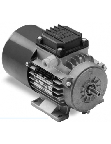 Three-phase motor 2.2Kw 3HP with brake 230/400V 1500 rpm Flange B3 foot reduced housing - MGM