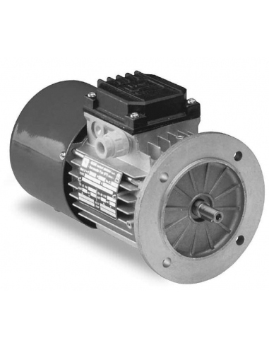 Three-phase motor 3Kw 4HP with brake 230/400V 3000 rpm B5 flange - MGM