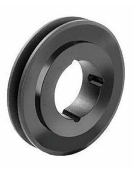 Poulies  courroie trapézoïdale SPA 80x1 fente taper T1210