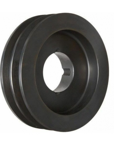 Pulley V-belt SPA 106x2 slots taper T1610 - adajusa