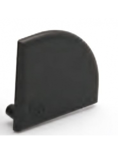 Tapa para perfil de aluminio 30x30 color negro