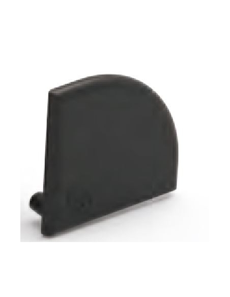 Tapa para perfil de aluminio 30x30 color negro