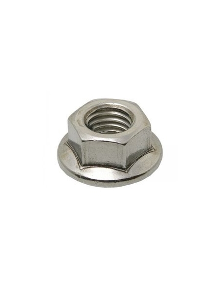 Nut with washer