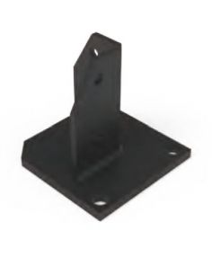 Support de sol profilé en aluminium 45x45