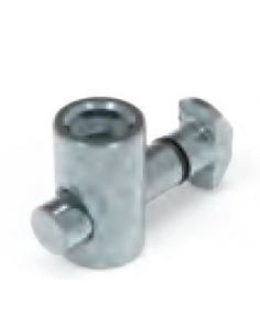 Connecteur union 0º slot 8mm