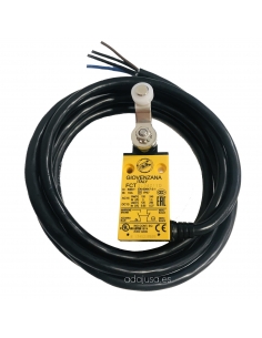End of race lever with wheel FCT series with cable - Giovenzana