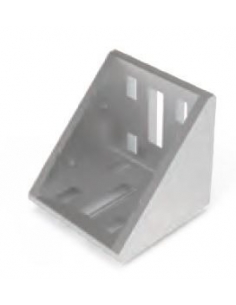 Support en aluminium pour profilé 60x60 - ADAJUSA