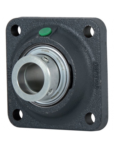 Support carré avec roulement d'axe de 20mm PCJ20-XL-N - INA