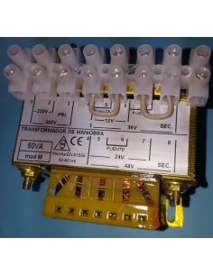 Transformer 500VA E:230/400V S:12/24/36/48 IP-00 2