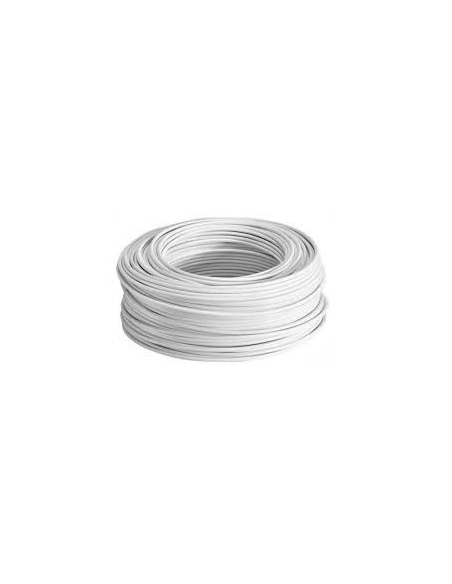 Flexible unipolar cable 1 mm white