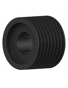 Poulies  courroie trapézoïdale SPB 335x8 fente  taper T3535