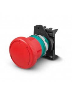 Tête de bouton d'urgence 40mm à déclenchement par rotation - Giovenzana adajusa 2