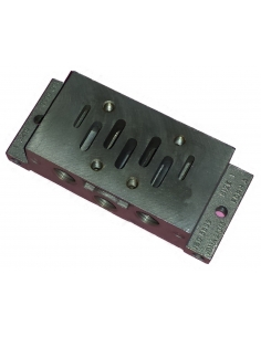 Plaque de base ISO taille 1 sortie latérale 