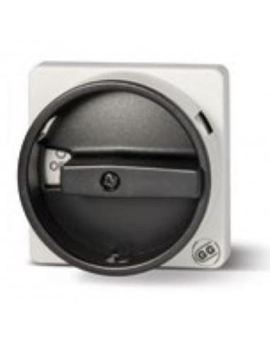 Front knob plate 0-1 67x67mm gray black handle black cabinet bottom 011/0001 - Giovenzana