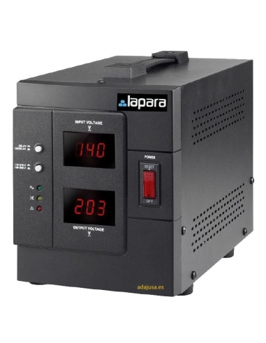 Régulateur de tension 2000VA LA-AVR-2000 Lapara - adajusa