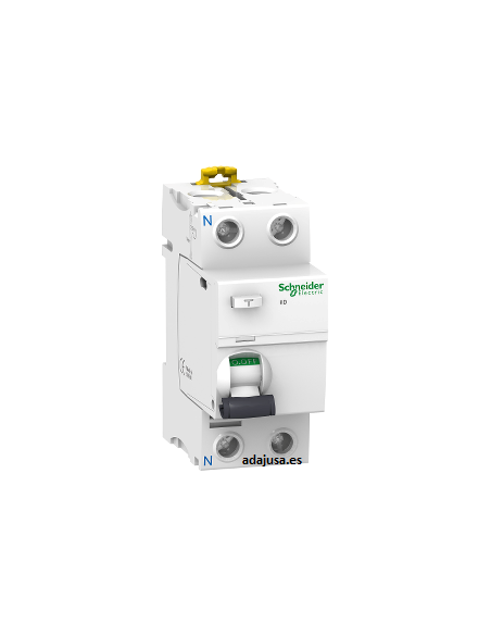 Interrupteur différentiel superimmunisé 2x25A 30mA clase A - A9R61225 Schneider