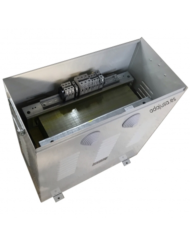 Transformateur triphasé 50 KVA 400/230+N avec carcasse IP23