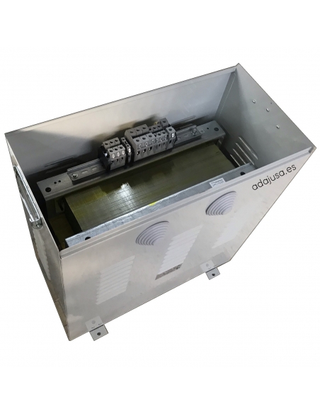 Transformateur triphasé 50 KVA 400/230+N avec carcasse IP23