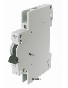 MCB circuit breaker auxiliary contact omu systems adajusa