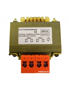 Autotransformateur monophasé 2000VA 125/220Vac IP-00 2
