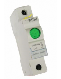 Luminous modular indicator green adajusa.es